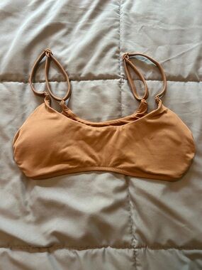 aerie Scoop Swim Bra - Tan Brown